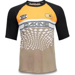 Dakine Dropout S/S jersey - Golden glow/stingray - XL