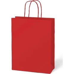 Darčeková taška T 5 kraft 260x320x100 červená