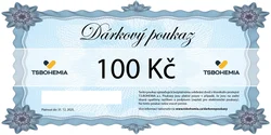 Darčekový poukaz T.S.BOHEMIA 100 CZK