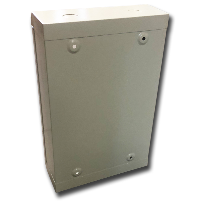 DATACOM 10" rack 12U/140 mm (sklo) sivá