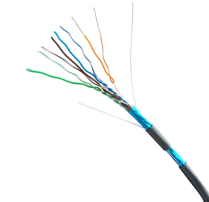 DATACOM FTP kábel CAT5E LSOH,Eca 305m box sivý