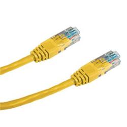 DATACOM PATCH CABLE UTP CAT6 0,25 m žltý