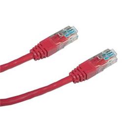 DATACOM PATCH KABEL UTP CAT5E 0,25m červený