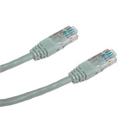 DATACOM PATCH KABEL UTP CAT5E 0,5m (x) šedý křížený