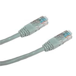 DATACOM PATCH KABEL UTP CAT5E 10m (x) šedý křížený