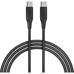 Dátový kábel Allity AUC-02 USB-C/USB-C 2m 100W čierny