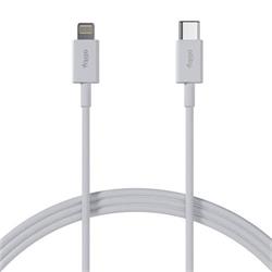 Datový kabel Allity AUC-03 USB-C/Lightning 2m 27W bílý