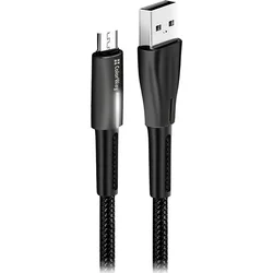Dátový kábel Colorway USB/ microUSB1m/ 2,4A/ Black