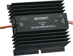 DC/DC měnič Voltcraft SPA-5, 24V/12V-6A, 72 W