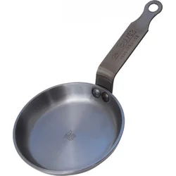 de Buyer Oceľová mini panvica Mineral B Element, 12 cm