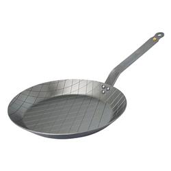 de Buyer Ocelová pánev na steaky Mineral B Element, 28 cm 
