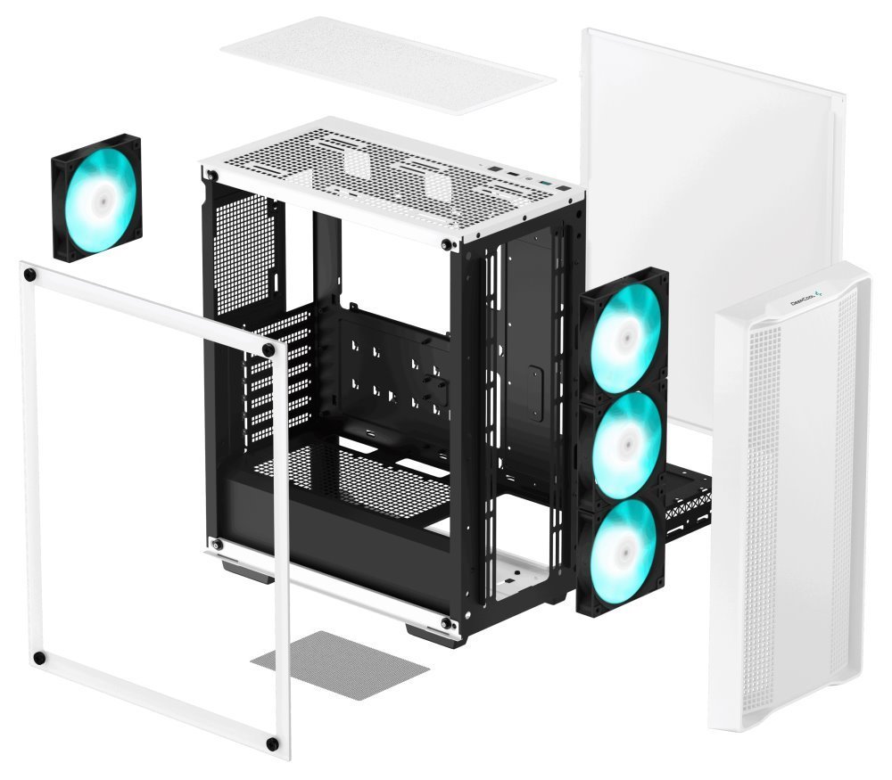 DeepCool CC560 v2, biela