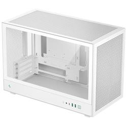 DEEPCOOL skříň CH260 / microATX / 2 x USB 3.0 / USB-C / mesh panel / tvrzené sklo / bílá