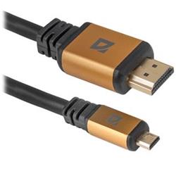 Defender Professional HDMI (M) - Micro HDMI (M) 1,8m - ROZBALENO