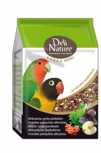 Deli Nature 5* Menu africký velký papoušek 2,5 kg