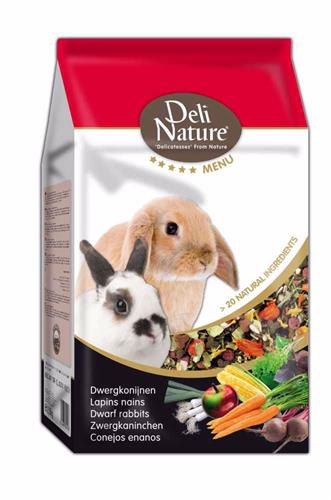 Deli Nature 5* Menu zakrslý králík 2,5 kg