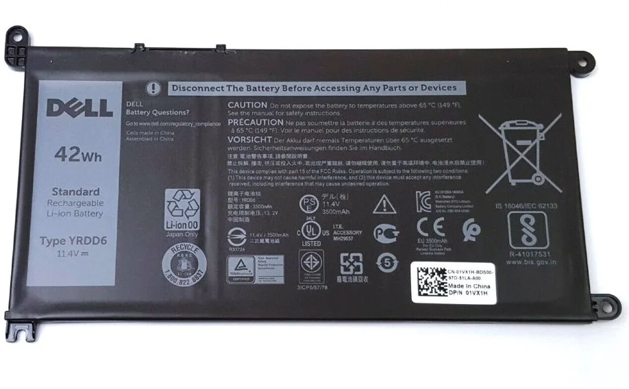 DELL 3-článková 42Wh Li-Ion pro Inspiron 3780/5590, Vostro 5490/5590