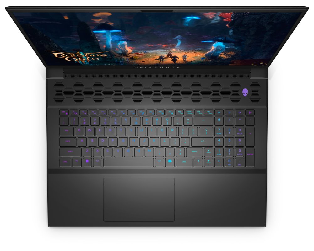 DELL Alienware m18 R2/ i9-14900HX/ 16GB/ 1TB SSD/ NV RTX 4090 16GB/ 18" QHD+/ W11H/ černý/ 2Y Basic on-site