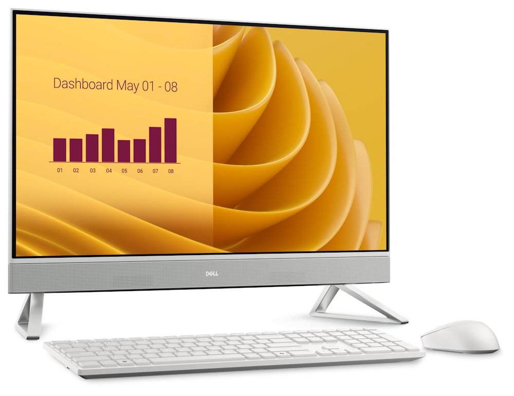 DELL EC27250 27 AIO/ Core 7-150U/ 16GB/ 1TB SSD / 27" FHD dotykový/ GF MX570A 2GB/ WiFi/ W11Pro/ 3Y PS on-site