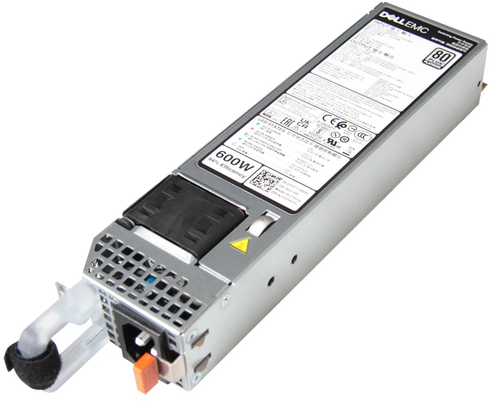 DELL hotplug zdroj 1+0 600W pro PowerEdge T350/T550/R350/R450/R550