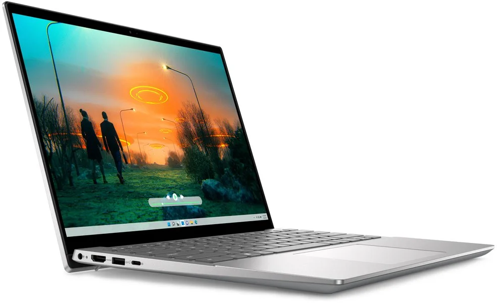 DELL Inspiron 14 (5435)/ Ryzen 5 7530U/ 8GB/ 512GB SSD/ AMD Radeon/ 14" FHD+/ FPR/ W11H/ stříbrný/ 2Y Basic