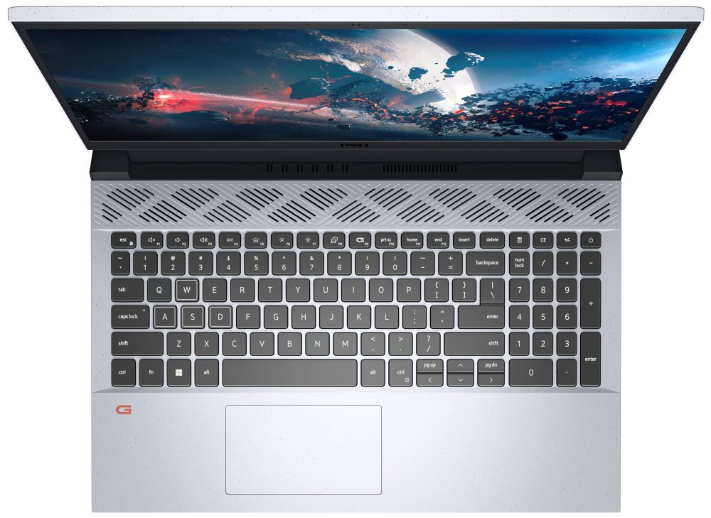 DELL Inspiron 15 G15 (5525)/ Ryzen 7 6800H/ 16GB/ 512GB SSD/ NV RTX 3050 Ti 4GB/ 15,6" FHD/ W11H/ strieborná/ 2Y Basic