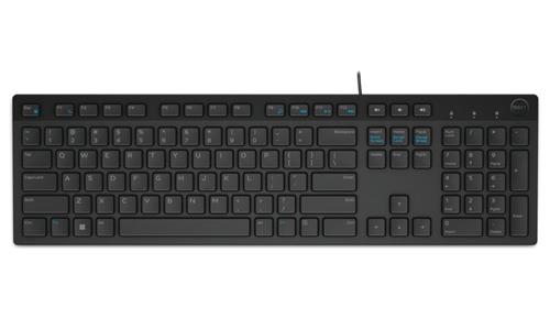 DELL KB216/ česká/ slovenská/ multimediálna klávesnica/ USB/ čierna