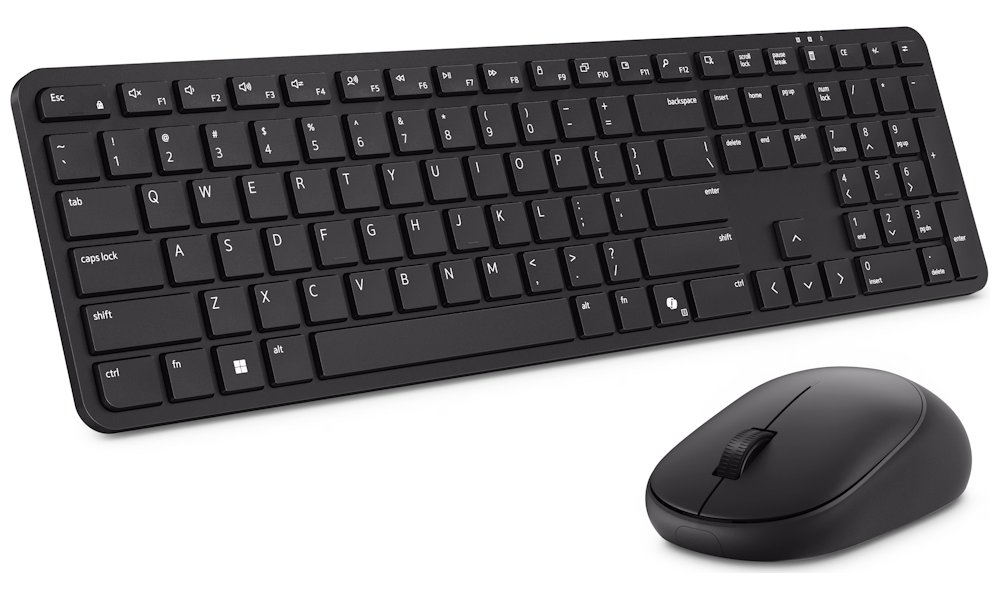 DELL KM526 bezdrátová klávesnice a myš UKR/ ukrajinská - černá