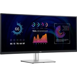 DELL P3424WE/ 34" curved/ 21:9/ 3440 x 1440/ WQHD/ 1000:1/ 8ms/ IPS/ DP/ HDMI/ USB-C / 4x USB/ RJ45/ 3Y Basic on-s.