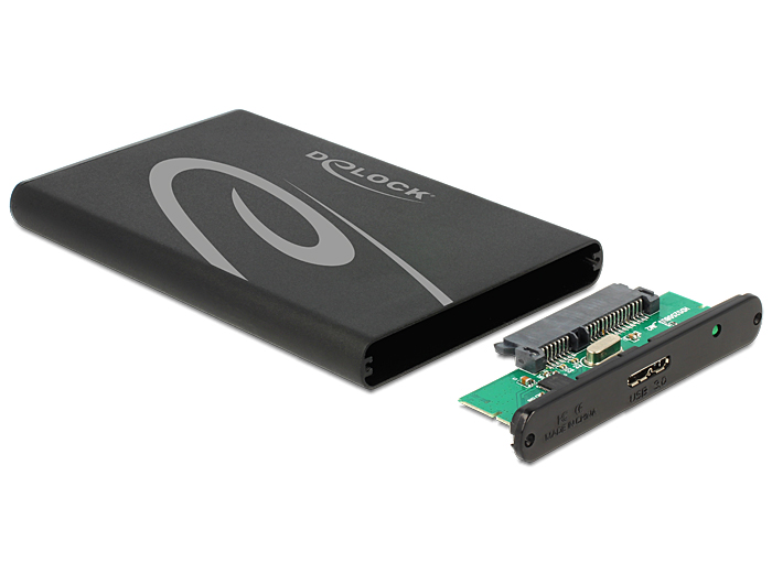Delock 2.5” Externí pouzdro SATA HDD > USB 3.0 (42537)