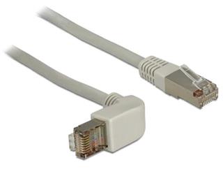 DeLock Cable RJ45 Cat.6 SSTP pravoúhlý / přímý 2m