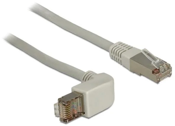 DeLock Cable RJ45 Cat.6 SSTP pravoúhlý / přímý 2m