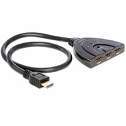 Delock HDMI 3 - 1 obousměrný Switch / Spliter (87619)