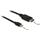 Delock kábel DisplayPort mini (samec) na Displayport (samec), 1,8 metra (82438)