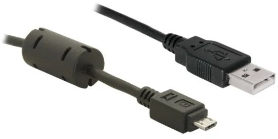 Delock kábel USB 2.0 konektor A samec/ microUSB samec dĺžka 1m (82299)