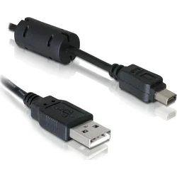 Delock KABEL USB 2.0 mini typ Olympus 12pin délka 1m (82417)