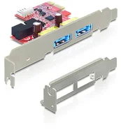 Delock PCI Express >2 x Multiport USB 3.0 + eSATAp