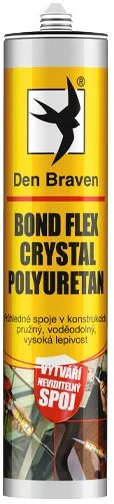 Den Braven BOND FLEX CRYSTAL polyuretan, 290ml