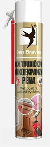 Den Braven Maxi trubičková NXP pěna 500ml