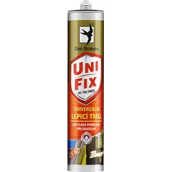 Den Braven MS UNIFIX na všetky druhy spájania a lepenia, 290 ml, sivá