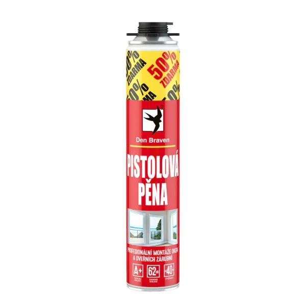 DENBRAVEN Pistolová pěna RL 500+250ml ZDARMA