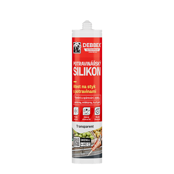 DENBRAVEN Potravinářský silikon 280ml RL
