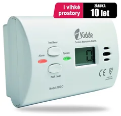 Detektor CO s alarmem Kidde 7DCO (čidlo úniku plynu) - Vybavení domu