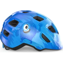 Detská cyklistická prilba MET HOORAY Blue Monster - 52/55