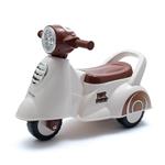 Detská motorka Baby Mix so zvukom Scooter biela