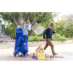 Detská nákupná taška na kolieskach Rolser Monster Kid MF Joy 2, ružová