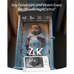 Detský monitor Anker eufy E21, 4K biely