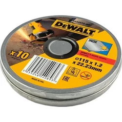 DEWALT Řezný kotouč 115mm 10ks