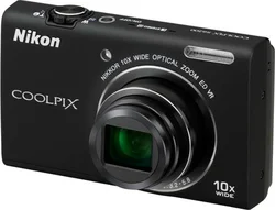 DFK NIKON kompakt COOLPIX S6200, 16MPix, black, 10x zoom VR