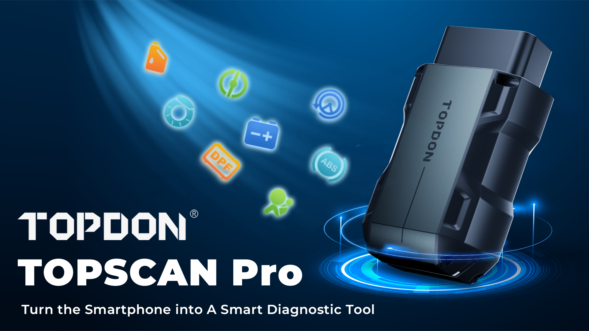Diagnostické zariadenie TOPDON TopScan Pro